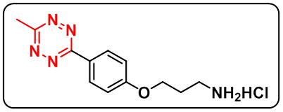 Methyltetrazine-propylamine HCl salt