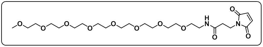 m-PEG8-amido-Mal