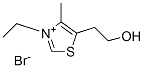 	3-Ethyl-5-(2-hydroxyethyl)-4-methylthiazolium bromide