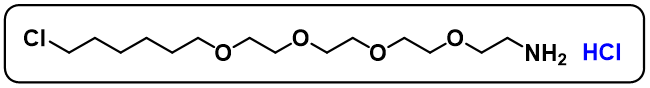 Cl-C6-PEG4-NH2 hydrochloride