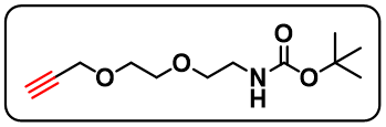 Propargyl-PEG2-NHBoc