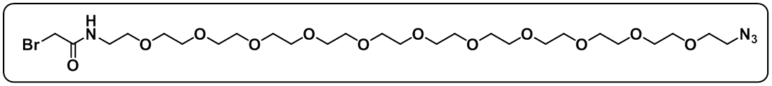 BrCH2CONH-PEG11-N3