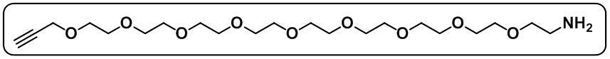 Propargyl-PEG9-amine