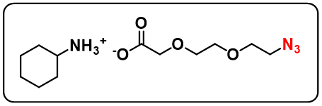 8-Azido-3,6-dioxaoctanoic Acid Cyclohexylamine Salt