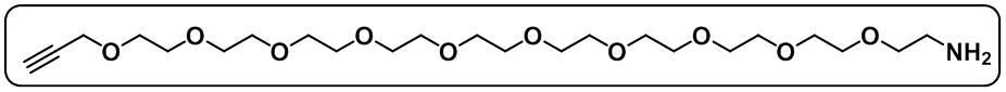 Propargyl-PEG10-amine