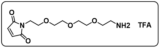 Mal-PEG3-amine TFA salt