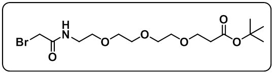 BrCH2CONH-PEG3-COOtBu