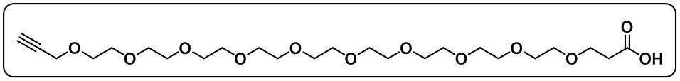 Propargyl-PEG10-acid