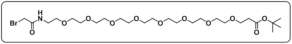 BrCH2CONH-PEG8-COOtBu