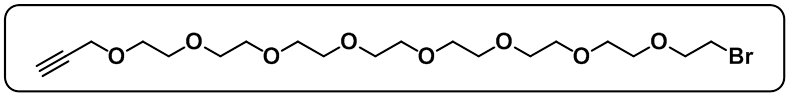 Propargyl-PEG8-bromide