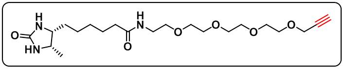 Desthiobiotin-PEG4-Alkyne