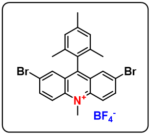 2,7-Dibromo-9-mesityl-10-methylacridin-10-ium tetrafluoroborate