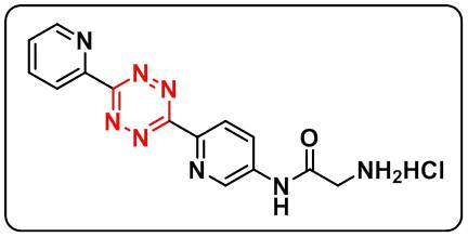 NH2CH2CONH-Py2-Tetrazine HCl Salt