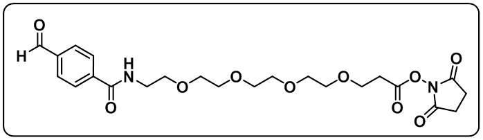 CHO-Ph-CONH-PEG4-NHS ester