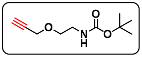 Propargyl-PEG1-NHBoc