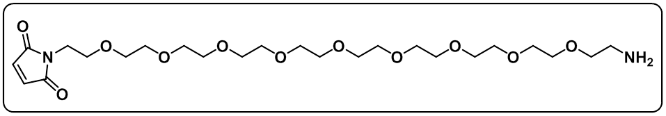 Mal-PEG9-amine TFA salt