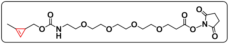 Methylcyclopropene-PEG4-NHS