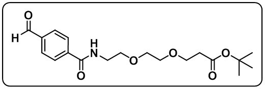 CHO-Ph-CONH-PEG2-COOtBu
