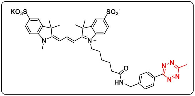 Me-tetrazine-Disulfo-Cyanine3