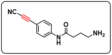 4-amino-N-(4-(2-cyanoethynyl)phenyl)butanamide