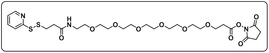 SPDP-PEG6-NHS ester