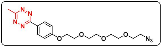 Methyltetrazine-PEG4-azide