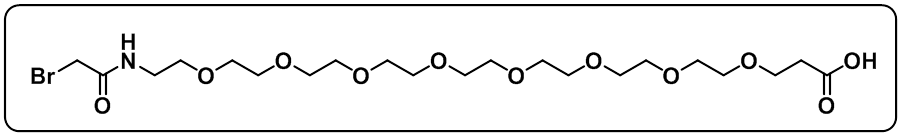 BrCH2CONH-PEG8-acid