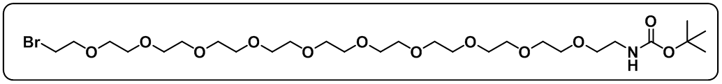 Br-PEG10-NHBoc