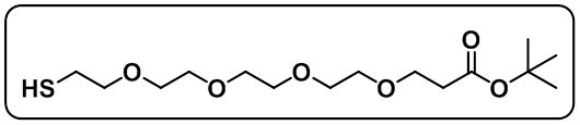 Thiol-PEG4-t-butyl ester