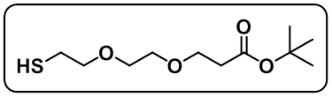 Thiol-PEG2-t-butyl ester