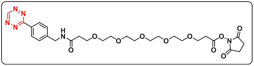 Tetrazine-PEG5-NHS ester