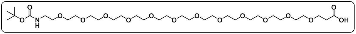 t-Boc-N-amido-PEG12-acid