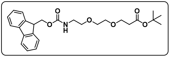 FmocNH-PEG2-t-butyl ester