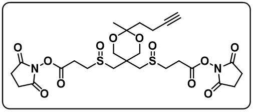 Alkyne-A-DSBSO crosslinker