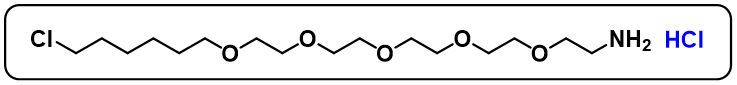 Cl-C6-PEG5-NH2 hydrochloride