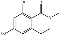 2,4-dihydroxy-6-ethylbenzoic acid, methyl ester