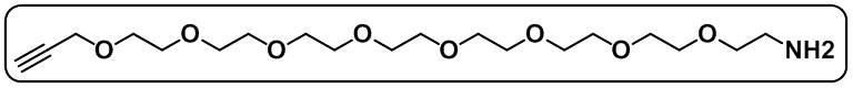 Propargyl-PEG8-amine