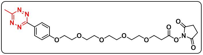 Methyltetrazine-PEG4-NHS ester