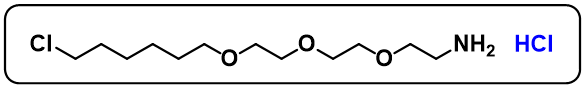 Cl-C6-PEG3-NH2 hydrochloride