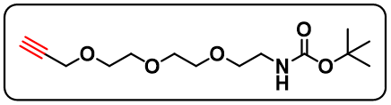 Propargyl-PEG3-NHBoc