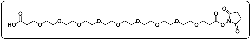 Acid-PEG9-NHS ester