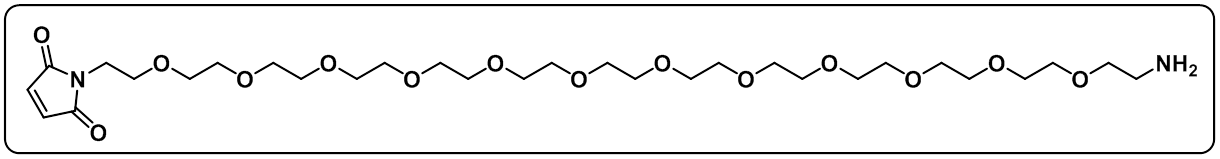 Mal-PEG12-amine TFA salt