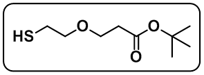 Thiol-PEG1-t-butyl ester