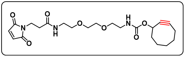 SCO-PEG2-Maleimide