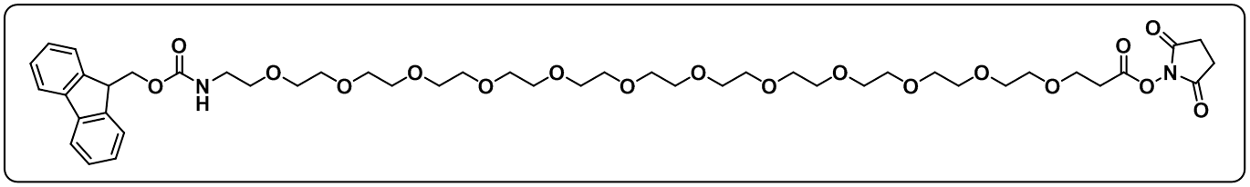 FmocNH-PEG12-NHS ester