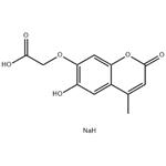 	sodium [(6-hydroxy-4-methyl-2-oxo-2H-1-benzopyran-7-yl)oxy]acetate