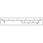 N-(Azido-PEG3)-N-bis(PEG3-acid) HCl salt