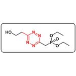 OH-CH2CH2-Tetrazine-CH2-PO(OEt)2