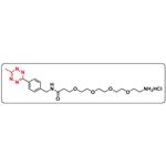 Me-Tetrazine-PEG4-amine HCl salt