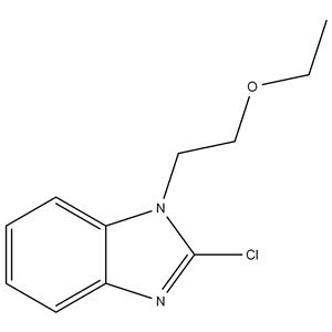 1H-BENZIMIDAZOLE,2-CHLORO-1-(2-ETHOXYETHYL)